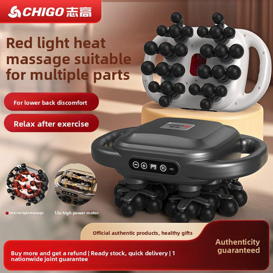 Multi-Head Fascia Gun Massager Instrument